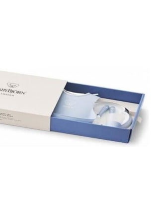 Coffret Repas Bébé Bleu Pastel