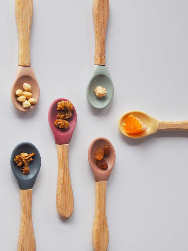 Coffret repas comme un grand, Assiette Cuillère Bavoir Minikoioi Vert - Kiabi