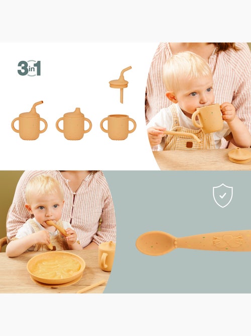 Coffret repas comme un grand little arty 'Babymoov' - Kiabi