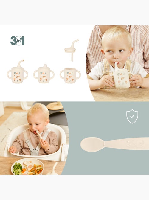Coffret repas comme un grand little roar 'Babymoov' - Kiabi