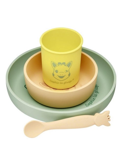Coffret repas en silicone Pastel (4 pièces) - Kiabi