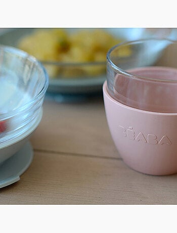 Coffret repas en verre Duralex Eucalyptus (3 pièces)