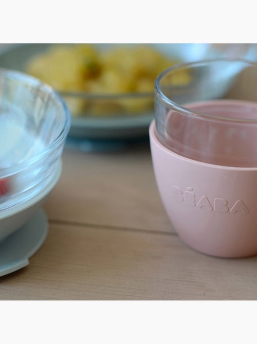 Coffret repas en verre Duralex Eucalyptus (3 pièces) - Kiabi