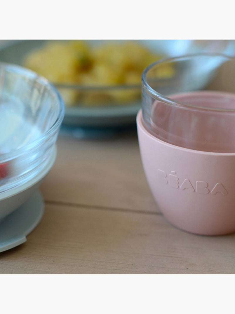 Coffret repas en verre Duralex Eucalyptus (3 pièces) Vert d'eau - Kiabi