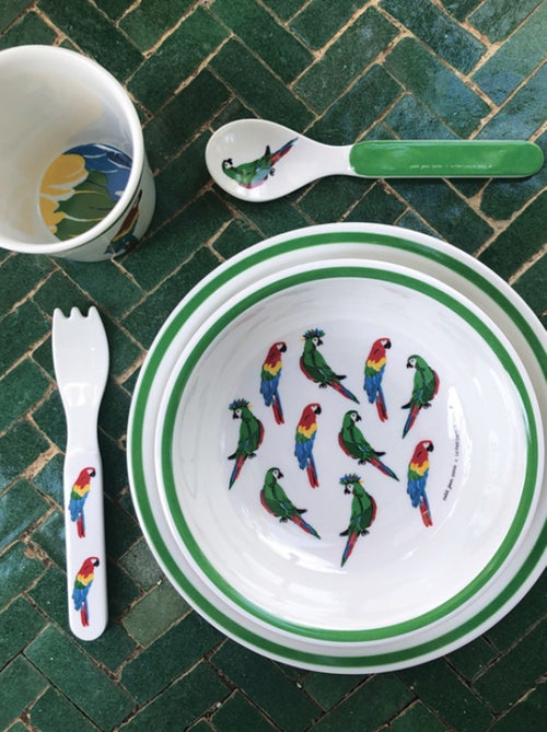 Coffret Repas Le Petit Lucas Du Tertre Le Perroquet (5 Pièces) - Kiabi