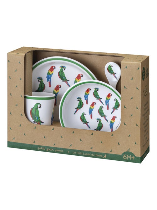 Coffret Repas Le Petit Lucas Du Tertre Le Perroquet (5 Pièces) - Kiabi