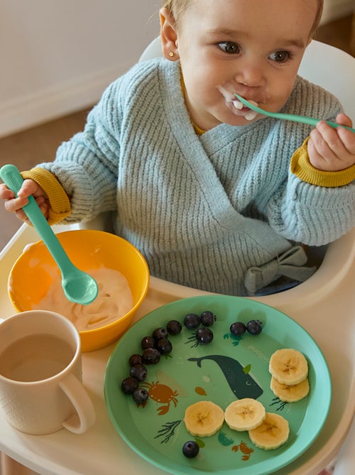 Coffret Repas Océan Vaisselle Enfant Miniland - Kiabi