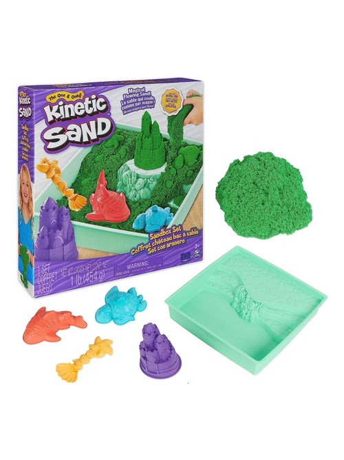 Coffret Sable kinétique vert - Kiabi