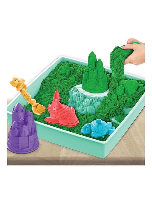 Coffret Sable kinétique vert - Kiabi