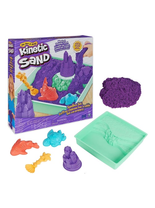 Coffret sable kinétique violet - Kiabi