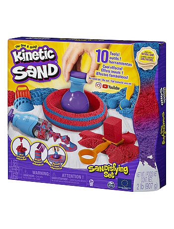 Coffret Sandisfying Kinectic Sand - Spin Master