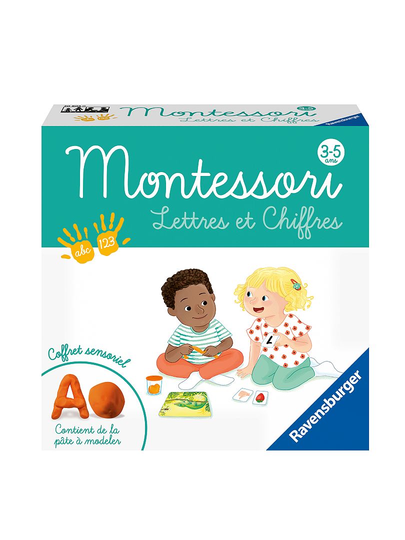 Coffret sensoriel Montessori multicolore - Kiabi