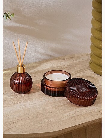 Coffret Senteur : bougie + diffuseur - Atmosphera