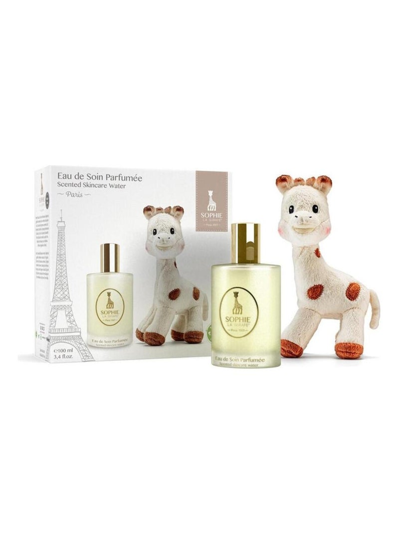 Coffret Sophie la girafe® - Eau de Soin parfumée 100ml + peluche Blanc - Kiabi