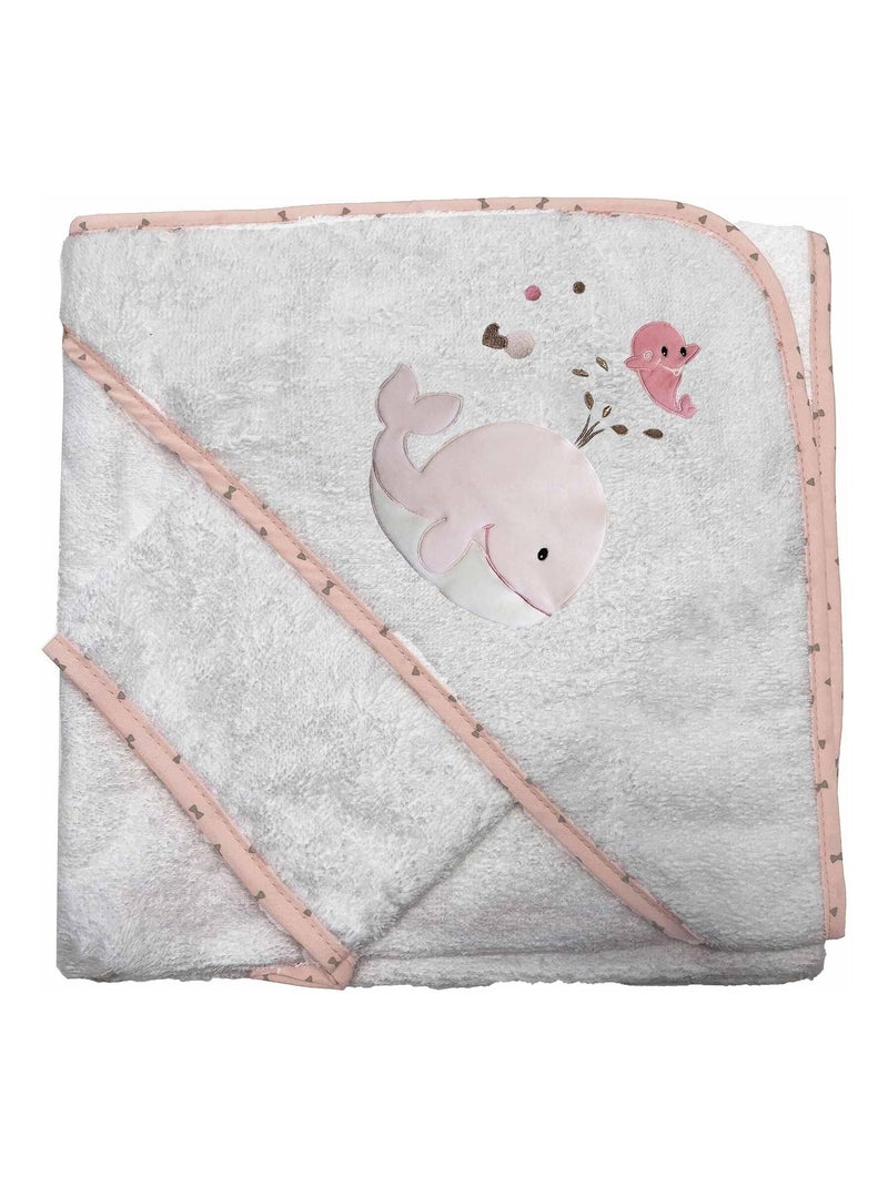 Coffret sortie bain et gant baleine Multicolore - Kiabi