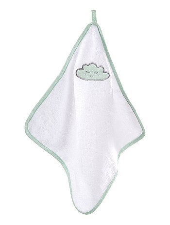 Coffret sortie de bain bébé en coton nuage brodé 'Happy Cloud' ROBA