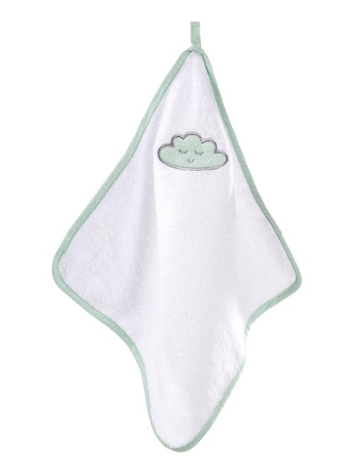 Coffret sortie de bain bébé en coton nuage brodé 'Happy Cloud' ROBA - Kiabi