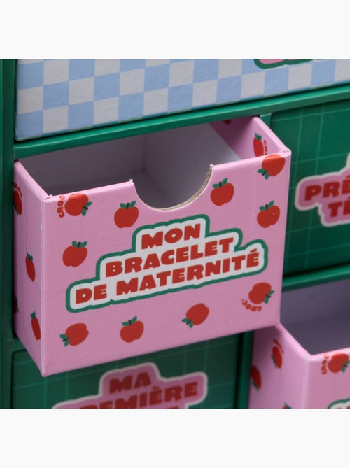 Coffret souvenir de naissance 10 tiroirs CHA CHA POP - Kiabi