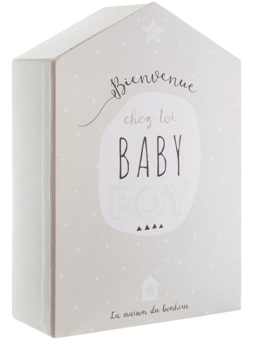 Coffret souvenir de naissance forme maison VILLA - Kiabi
