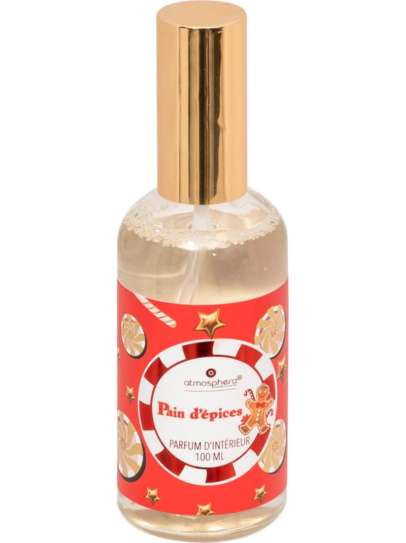 Coffret spray d'ambiance et bougie pain d'épice Rouge - Kiabi
