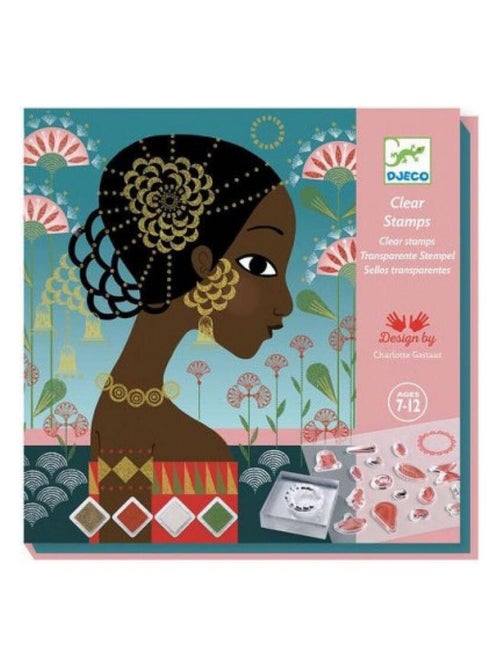 Coffret Tampons Motifs Et Parures - Kiabi