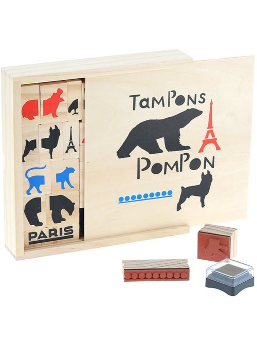 Coffret tampons Pompon - Kiabi