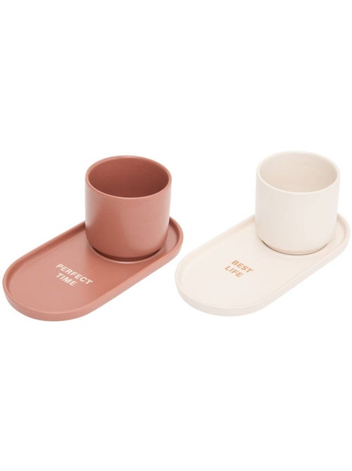 Coffret tasse casa sienna - Kiabi