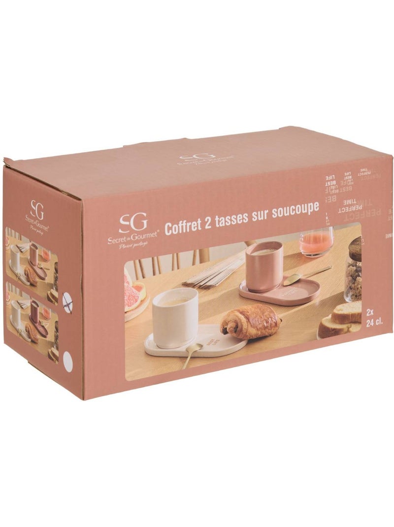 Coffret tasse casa sienna Multicolore - Kiabi