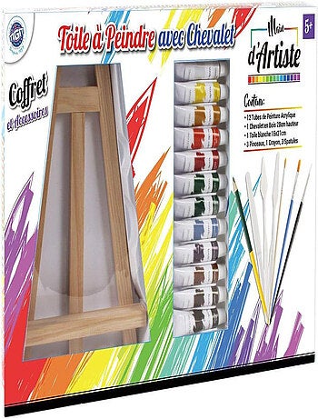 Coffret Toile à Peindre - Mgm