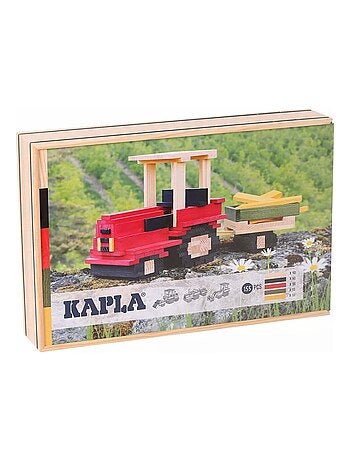 KAPLA - Jeu de Construction avec 120 planchettes en Bois colorés Na