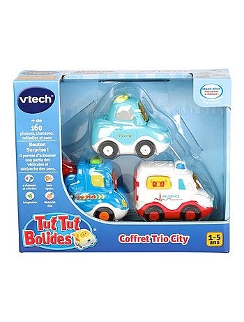 Coffret Trio City Tut Tut Bolides - Vtech