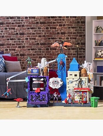 Coffret univers miniature - Ville des lanceurs de toiles - Hasbro Marvel Spider-Man