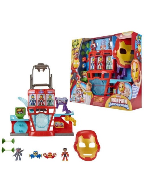 Coffret univers miniature électronique qg d'iron man - hasbro, marvel - Kiabi
