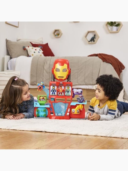 Coffret univers miniature électronique qg d'iron man - hasbro, marvel - Kiabi