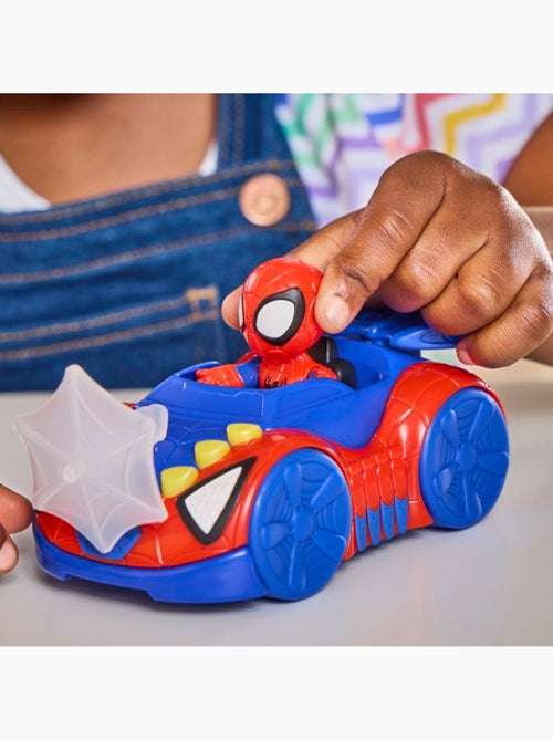 Coffret véhicule arachno-bolide avec figurine 7,5 cm - hasbro spidey et ses amis - Kiabi
