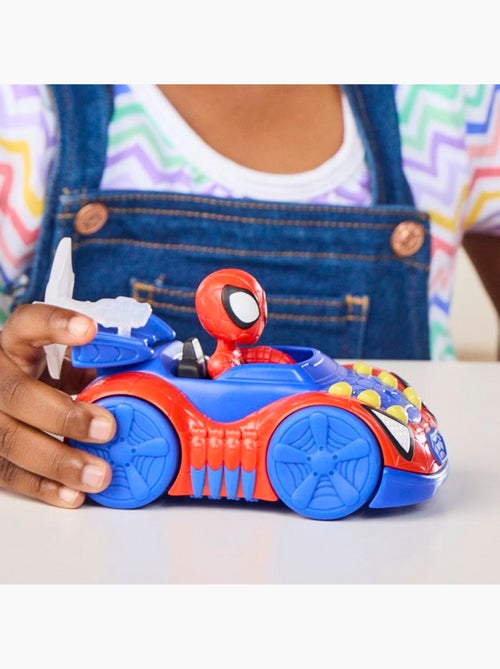 Coffret véhicule arachno-bolide avec figurine 7,5 cm - hasbro spidey et ses amis - Kiabi