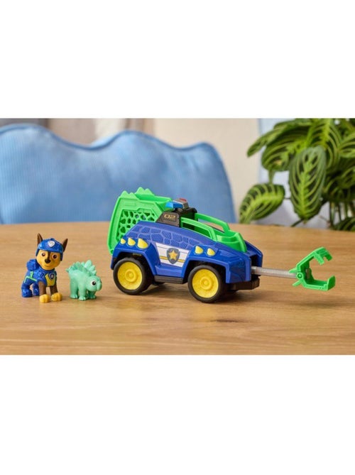 Coffret véhicule + figurines Chase et dino Mission Dino - PAW PATROL - Kiabi