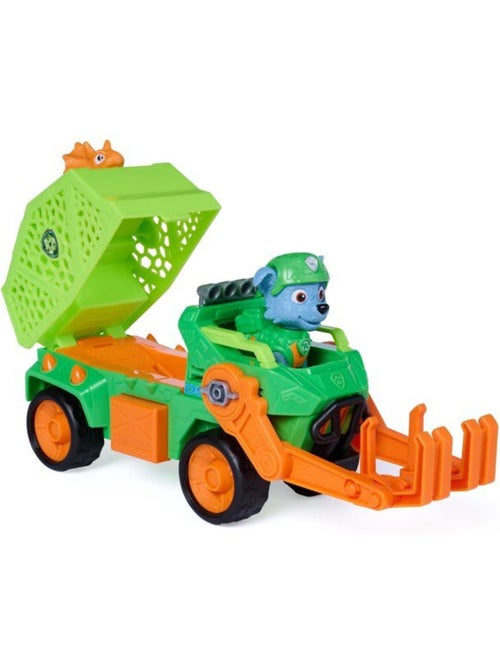 Coffret véhicule + figurines Rocky et dino Mission Dino - PAW PATROL - Kiabi