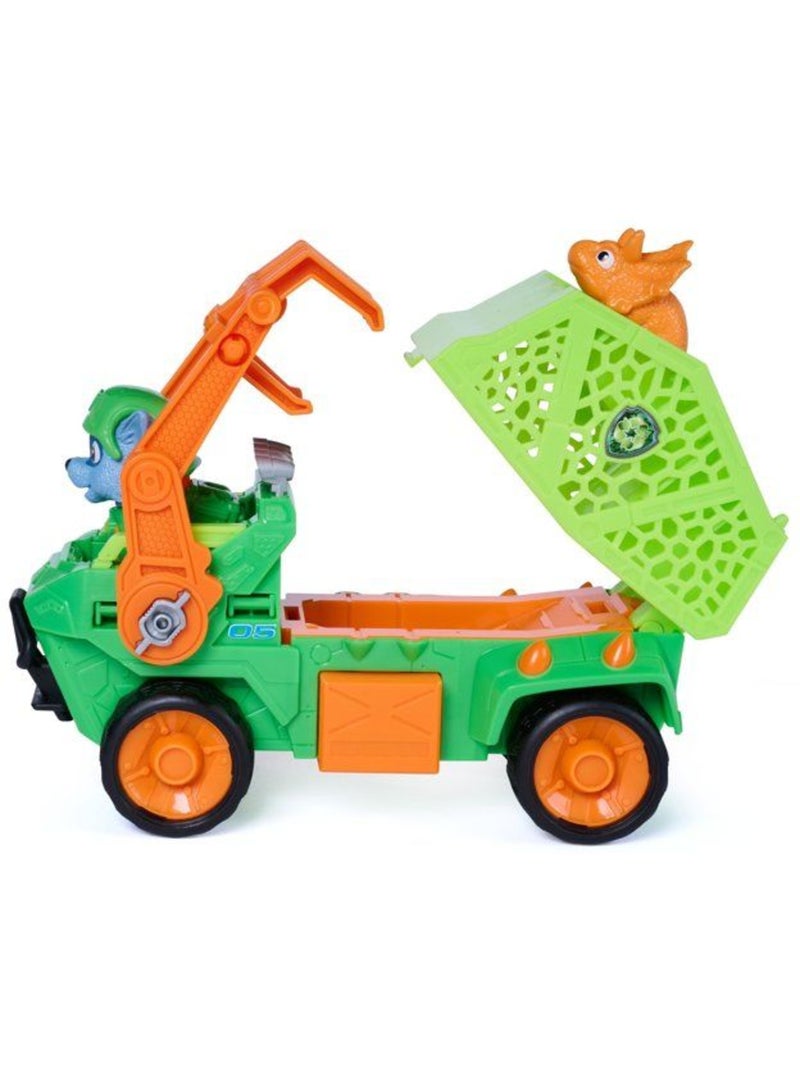 Coffret véhicule + figurines Rocky et dino Mission Dino - PAW PATROL Multicolore - Kiabi