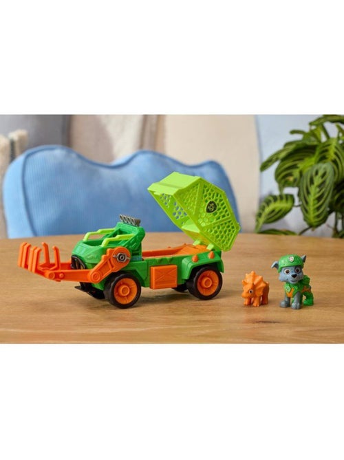 Coffret véhicule + figurines Rocky et dino Mission Dino - PAW PATROL - Kiabi
