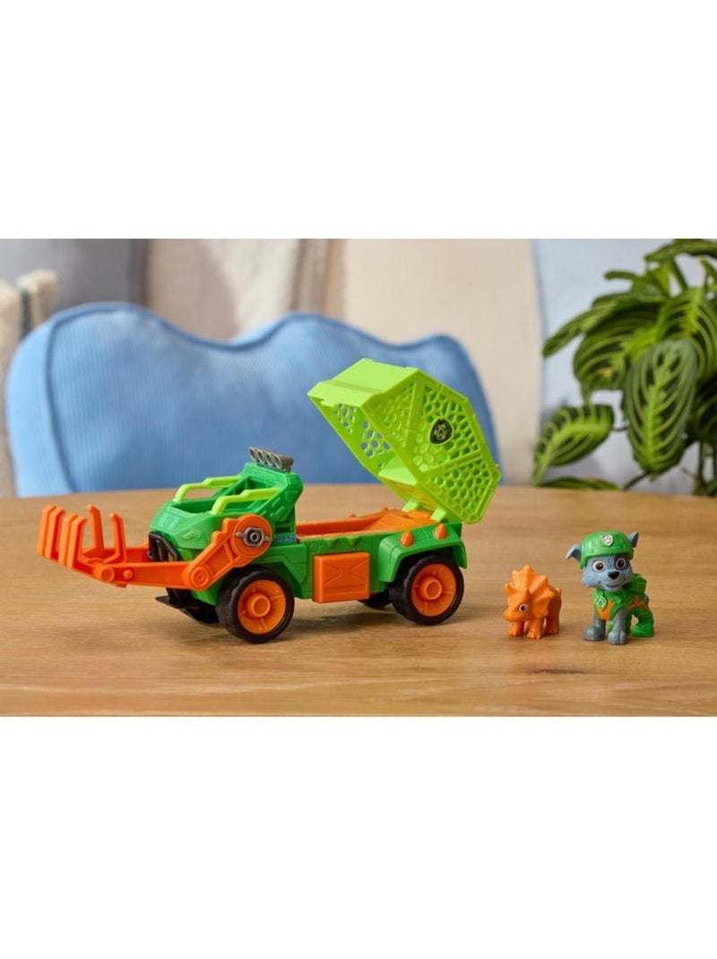 Coffret véhicule + figurines Rocky et dino Mission Dino - PAW PATROL Multicolore - Kiabi