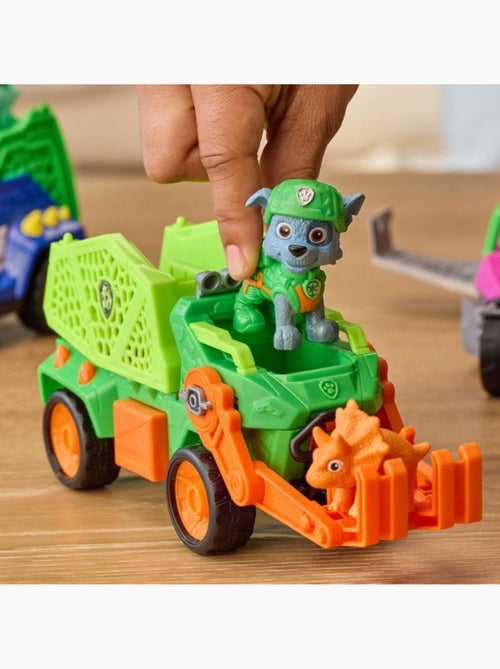 Coffret véhicule + figurines Rocky et dino Mission Dino - PAW PATROL - Kiabi