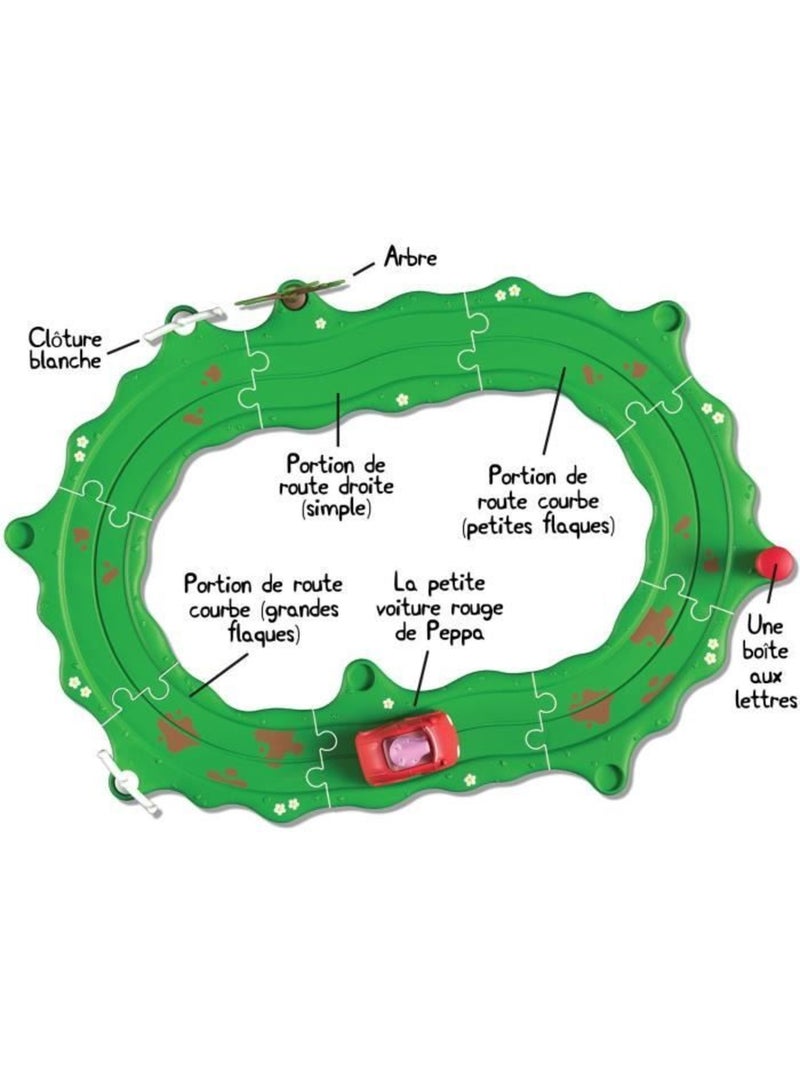 Coffret virée en voiture - BANDAI - Peppa Pig Whizz Arround - COP8343 Vert - Kiabi