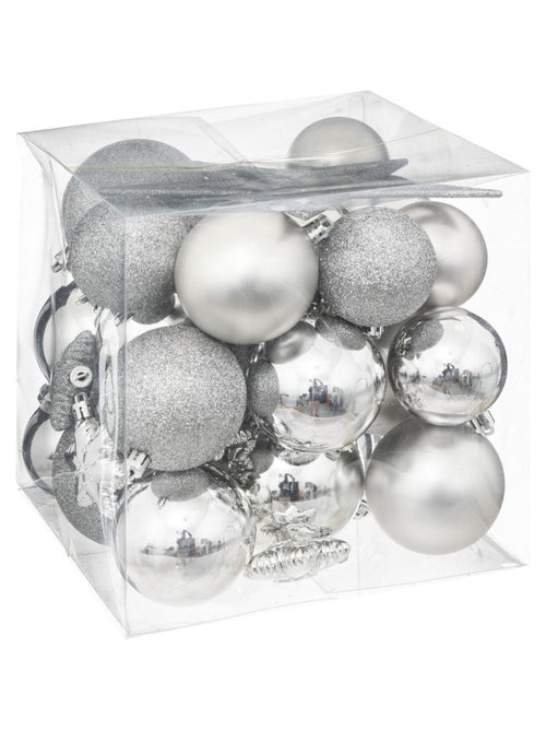 Coffrets Décoration sapin de Noël 35 pièces - Kiabi