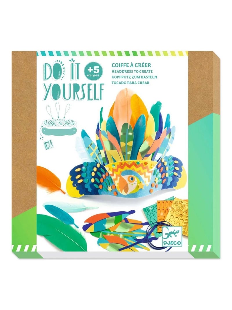 Coiffe à créer Rio - Do it Yourself Multicolore - Kiabi