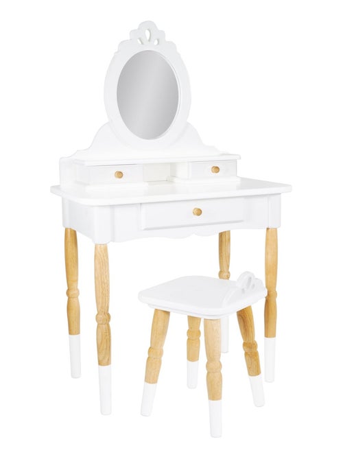 Coiffeuse avec tabouret - Kiabi