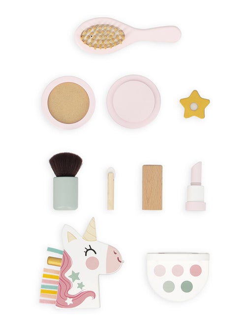 Coiffeuse de table en bois Licorne - Kiabi