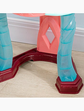 Coiffeuse enfant avec tabouret miroir 31 accessoires variés effets