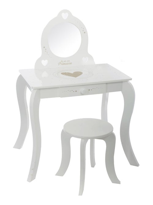 Coiffeuse et tabouret enfant - Kiabi