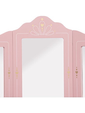 Coiffeuse et tabouret enfant sissi
